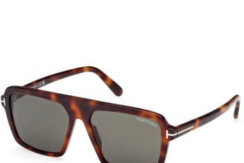 Sonnenbrille Tom Ford Vincent FT1176 53N Quadratisch Havanna