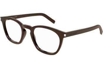 Brillen Saint Laurent SL28OPT 009 Rund Braun