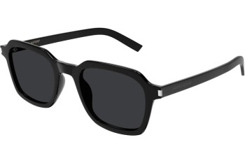 Sonnenbrille Saint Laurent SL715SLIM 001 Quadratisch Schwarz