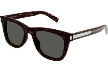 Sonnenbrille Saint Laurent SL712 002 Quadratisch Havanna