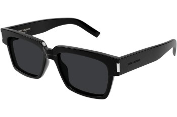 Sonnenbrille Saint Laurent SL732VADIM 001 Quadratisch Schwarz