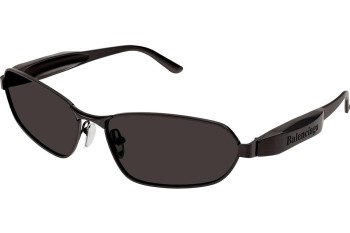 Sonnenbrille Balenciaga BB0355S 001 Rechteck Grau