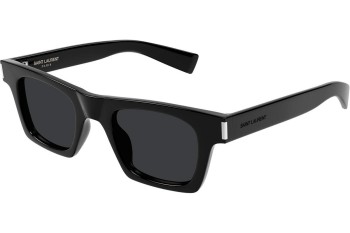 Sonnenbrille Saint Laurent SL719 001 Quadratisch Schwarz