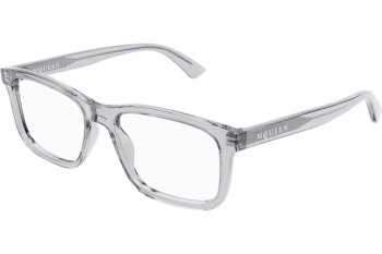 Brillen Alexander McQueen AM0486O 009 Quadratisch Grau