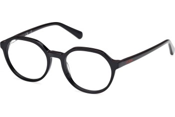 Glasses Guess GU50166 001 Rund Schwarz