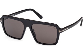 Sonnenbrille Tom Ford Vincent FT1176 01A Quadratisch Schwarz