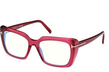 Brillen Tom Ford FT5992-B 075 Cat Eye Rot