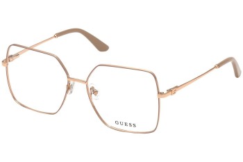 Glasses Guess GU2824 059 Quadratisch Beige