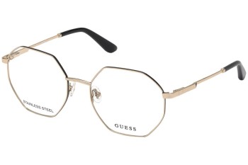 Brillen Guess GU2849 032 Quadratisch Gold