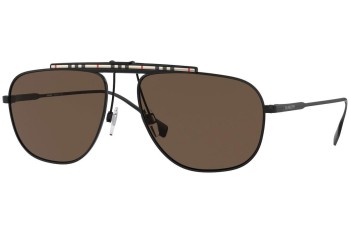 Sonnenbrille Burberry Dean BE3121 100173 Pilot Schwarz