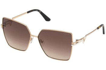 Sonnenbrille Guess GU7733 28F Quadratisch Gold