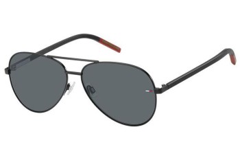 Sonnenbrille Tommy Jeans TJ0008/S 003/IR Pilot Schwarz