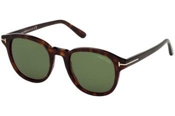 Sonnenbrille Tom Ford FT0752 52N Rund Havanna