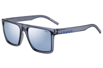 Sunglasses HUGO HG1069/S PJP/3J Flat Top Blau