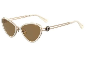 Sunglasses Moschino MOS095/S 5X2/70 Cat Eye Gold