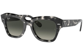 Sunglasses Ray-Ban State Street RB2186 133371 Quadratisch Grau