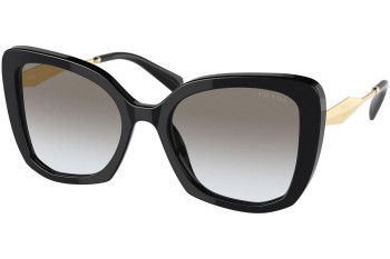 Sonnenbrille Prada PR03YS 1AB0A7 Cat Eye Schwarz