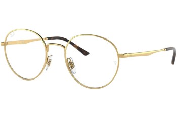 Glasses Ray-Ban RX3681V 2500 Rund Gold