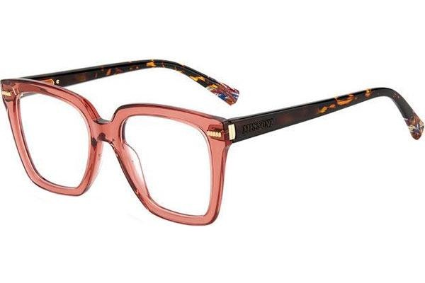 Glasses Missoni MIS0070 N6X Quadratisch Rosa