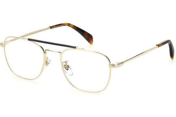 Glasses David Beckham DB1016 J5G Quadratisch Gold