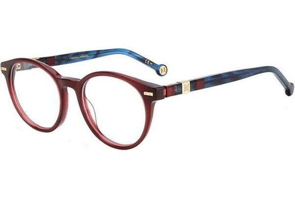 Brillen Carolina Herrera CH0049 XAE Rund Rot