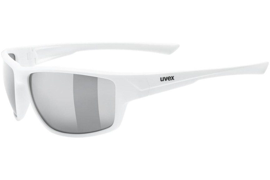 Sonnenbrille uvex sportstyle 230 White Mat S3 Rechteck Weiß