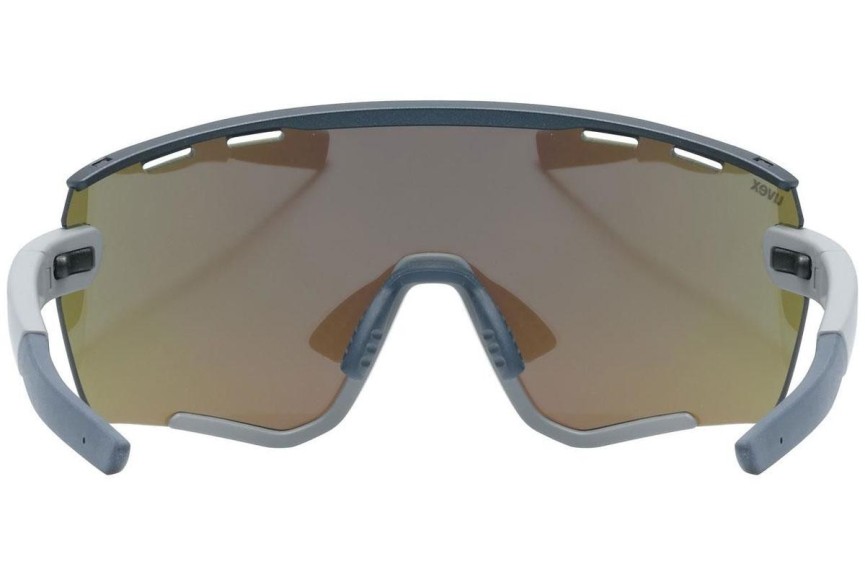 Sonnenbrille uvex sportstyle 236 set Rhino / Deep Space Mat S3,S0 Monoscheibe | Shield Grau