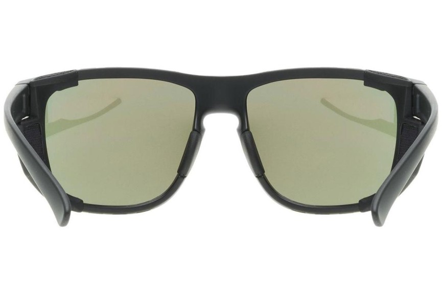 Sonnenbrille uvex sportstyle 312 Black Mat / Gold S3 Quadratisch Schwarz