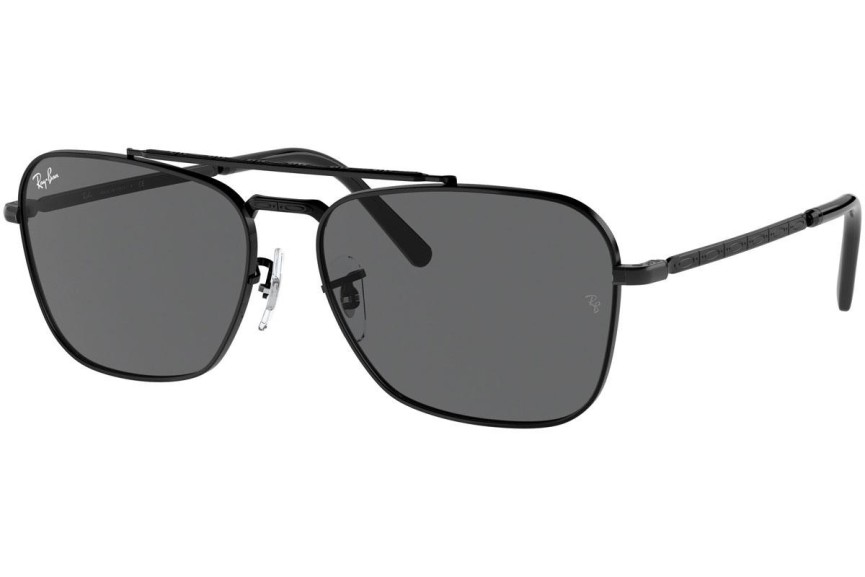 Sonnenbrille Ray-Ban New Caravan RB3636 002/B1 Quadratisch Schwarz