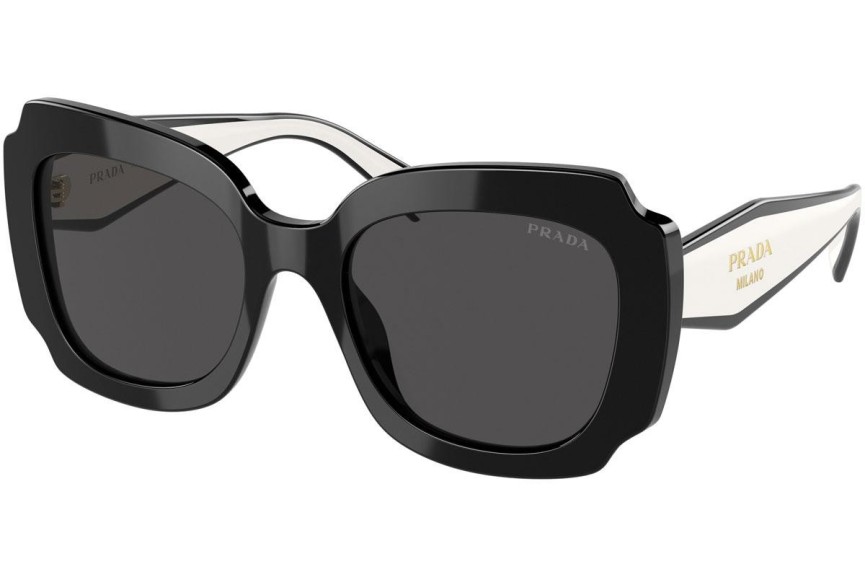 Sonnenbrille Prada PR16YS 09Q5S0 Quadratisch Schwarz