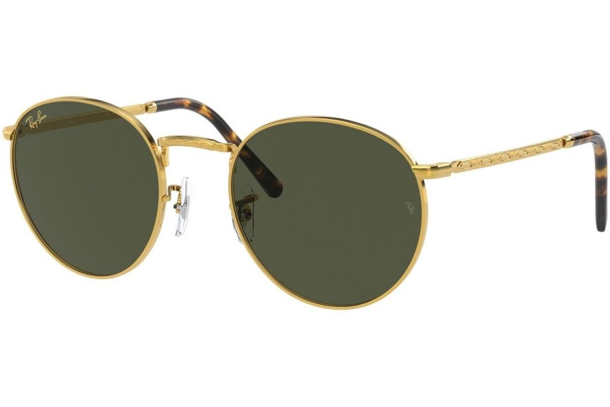 Sunglasses Ray-Ban New Round RB3637 919631 Rund Gold