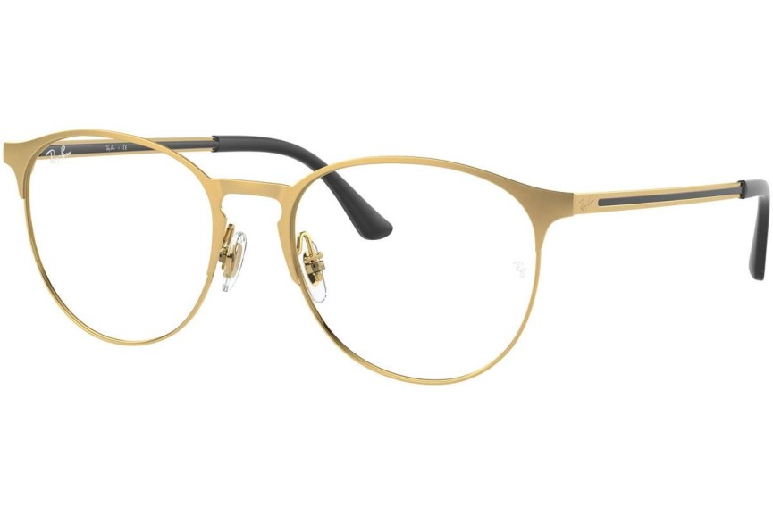 Brillen Ray-Ban RX6375 3133 Rund Gold