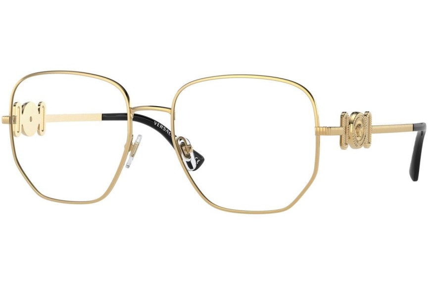 Glasses Versace VE1283 1002 Quadratisch Gold