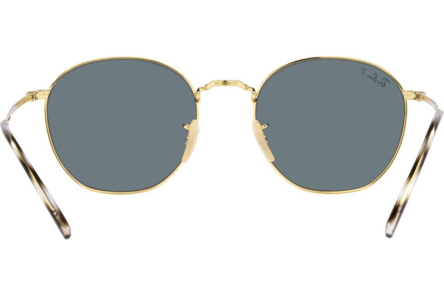 Sonnenbrille Ray-Ban Rob RB3772 001/3R Polarized Rund Gold