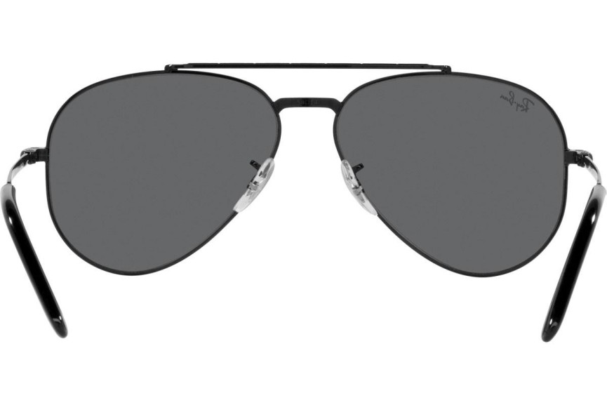 Sunglasses Ray-Ban New Aviator RB3625 002/B1 Pilot Schwarz