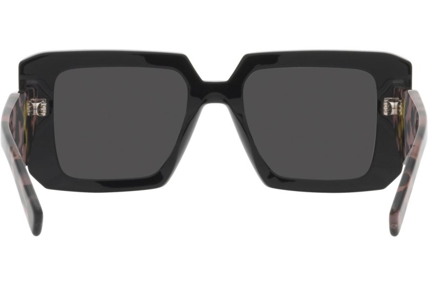 Sonnenbrille Prada PR23YS 1AB5S0 Quadratisch Schwarz