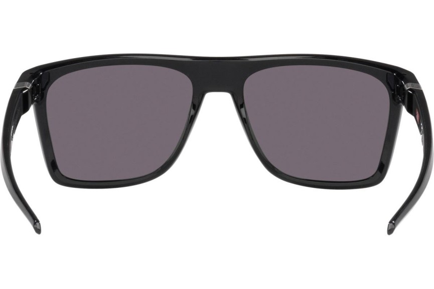 Sonnenbrille Oakley Leffingwell OO9100-01 Quadratisch Schwarz