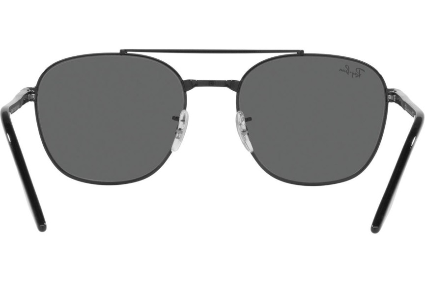 Sonnenbrille Ray-Ban RB3688 002/B1 Quadratisch Schwarz