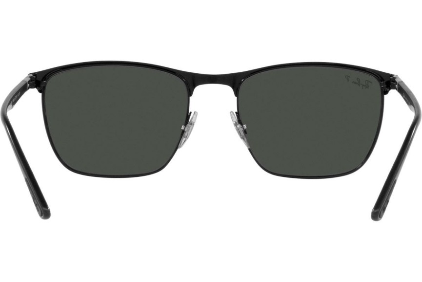 Sunglasses Ray-Ban Chromance Collection RB3686 186/K8 Polarized Quadratisch Schwarz