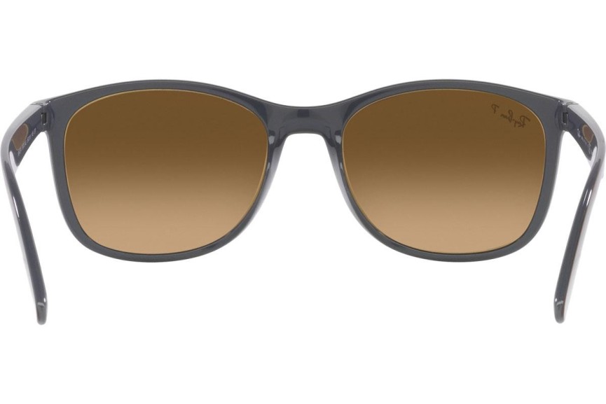 Sonnenbrille Ray-Ban RB4374 6600M2 Polarized Quadratisch Braun