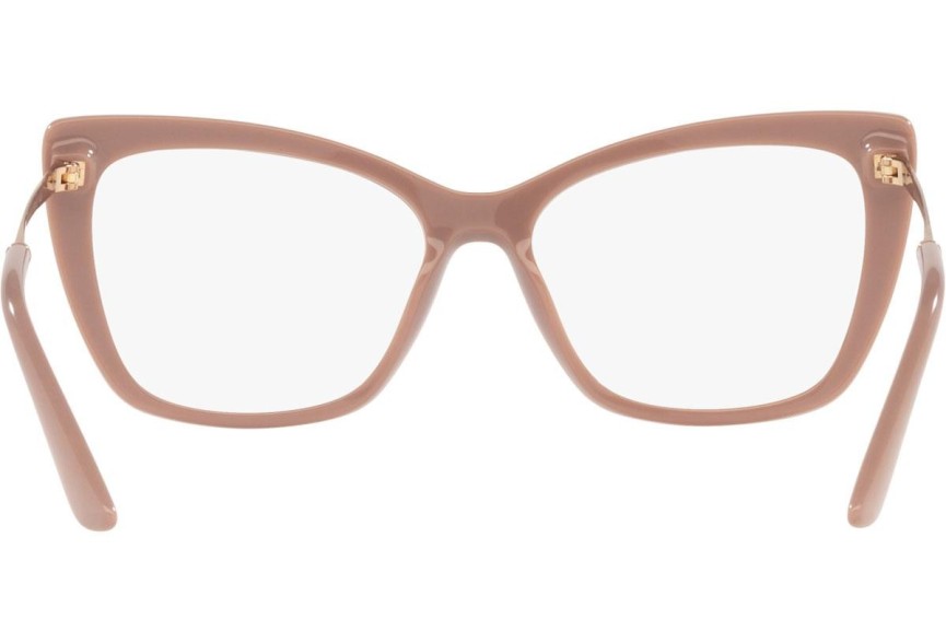 Brillen Dolce & Gabbana DG3348 1620 Cat Eye Beige