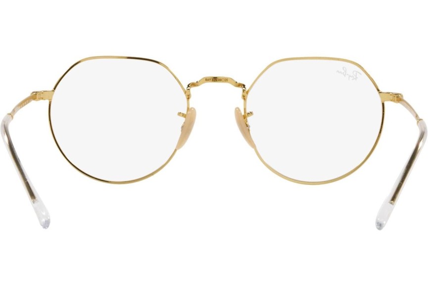 Brillen Ray-Ban Jack RX6465 2890 Rund Gold