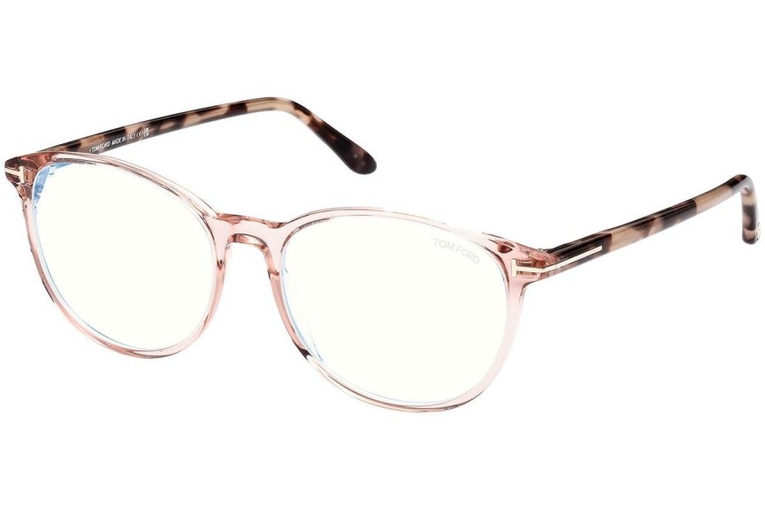 Glasses Tom Ford FT5810-B 072 Cat Eye Rosa