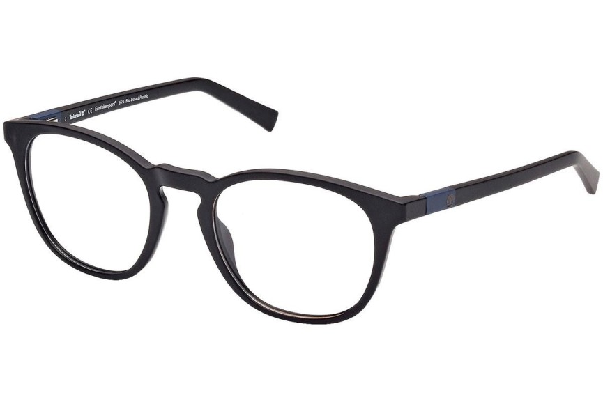 Glasses Timberland TB1766 002 Rund Schwarz