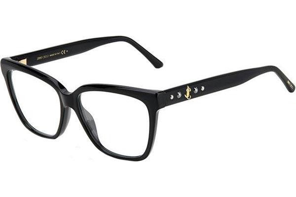 Glasses Jimmy Choo JC335 807 Quadratisch Schwarz