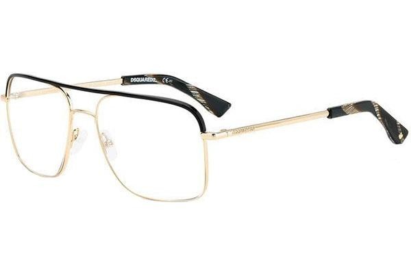 Glasses Dsquared2 D20018 2M2 Quadratisch Schwarz