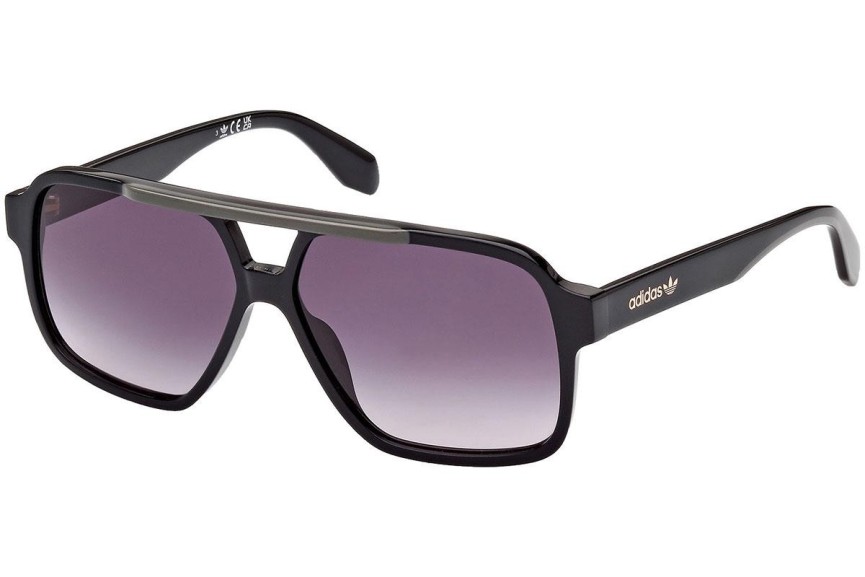 Sunglasses Adidas Originals OR0066 01B Pilot Schwarz