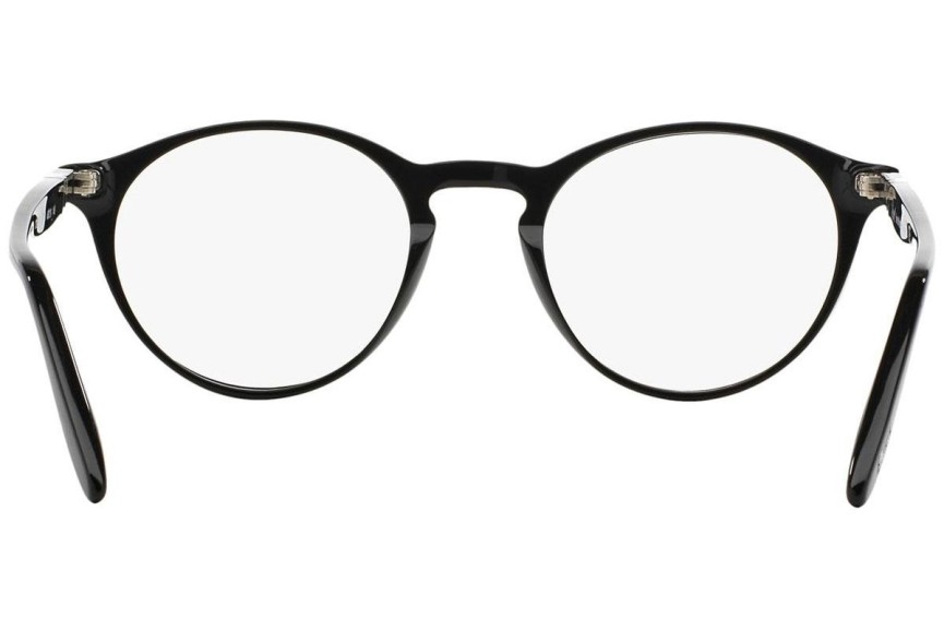 Glasses Persol PO3092V 9014 Rund Schwarz