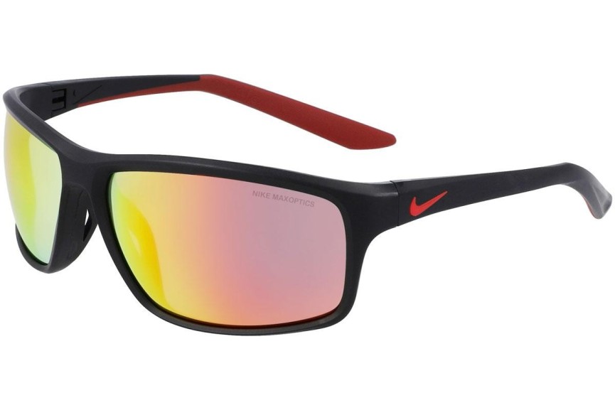 Sonnenbrille Nike Adrenaline 22 DV2155 010 Rechteck Schwarz