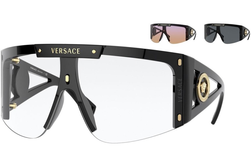 Sunglasses Versace Medusa Icon Shield VE4393 GB1/1W Monoscheibe | Shield Schwarz